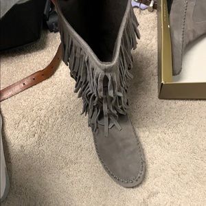 LC Lauren Conrad Shoes - Fringe boots LC Lauren Conrad Shoes - Fringe boots